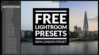 Free Lightroom Preset quotNew Londonquot by Presetpro [upl. by Ailssa]