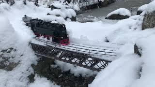 Schneeräumen mit der LGB Gartenbahn am Brocken [upl. by Newby867]