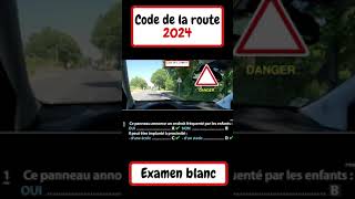 🛑 Code de la route 🛑 Test complet 2024 🚗 N°58 codedelaroute autoecole autoecoleenligne permisb [upl. by Nipahc]