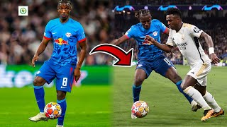 AMADOU HAIDARA VS REAL MADRID RB LEIPZIG ÉLIMINÉ [upl. by Yhtir]