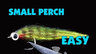 Fly Tying A Quick Easy Perch Pattern Fly [upl. by Einnaoj213]