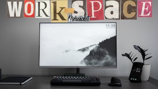 Minimal Workspace amp Desk Setup [upl. by Anada]