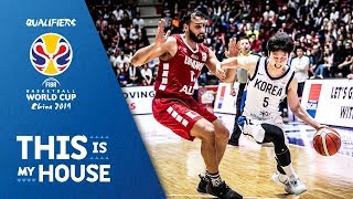 Lebanon v Korea  Highlights  FIBA Basketball World Cup 2019  Asian Qualifiers [upl. by Melva]