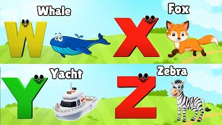 Phonics Song with two words  Phonics song a to z  A for Apple  Nursery Rhymes for Toddlers [upl. by Notlim]