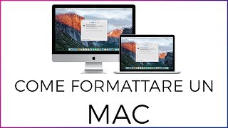 Come Formattare un Mac tutte le versioni [upl. by Joyce]