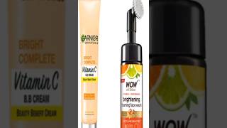 GARNIER Vitamin C BB Creamamp WOW SKIN SCIENCE Vitamin C amp Niacinamide Foaming Face Wash 150 ml [upl. by Simah]