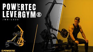 Powertec Workbench Levergym® WBLS20  Everything you need to know about this functional home gym [upl. by Meekyh]