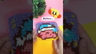 Pixel Art Tapestry Crochet  Read The Description for More Info amigurumi kirby crochet [upl. by Adieno]