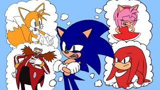 Sonic Twitter Takeover Animatic Whos the Prettiest [upl. by Norha768]