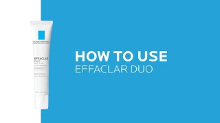 How to use Effaclar Duo Acne Spot Treatment  La RochePosay NEW [upl. by Valeta]