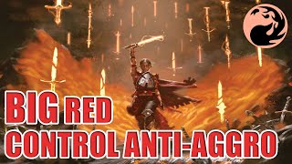 BIG RED  Mono red control  antiaggro  MTG Arena deck guide [upl. by Nuawad]