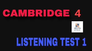 CAMBRIDGE 4 LISTENING TEST 1 WITH ANSWERS ll NOTES ON SOCIAL PROGRAMME [upl. by Mharba]