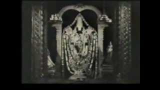 Sri Venkateswara Swami Balaji Tirumala 60 years old  original rare video [upl. by Tnahsarp]