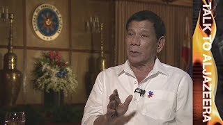 Duterte on US relations No more military exercises  Talk to Al Jazeera [upl. by Ffilc982]