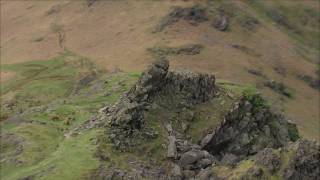 Julia Bradbury follows the Wainwright Walks up Helm Crag [upl. by Placido]