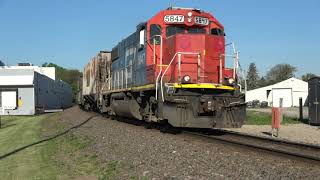 Railfanning CN Main Lines in NE Wisconsin amp Upper Peninsula May 28 2023 [upl. by Ajay573]