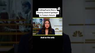 AOC Slams Trump Campaign for Puerto Rico Garbage Remarks [upl. by Angrist]