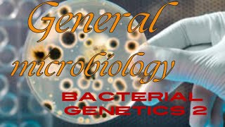 General Microbiology 04l Bacterial Genetics part 2 [upl. by Hezekiah]