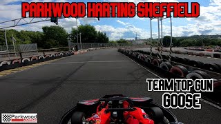 Outdoor GoKarting at Parkwood Karting Sheffield [upl. by Grimona]