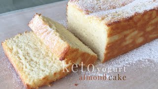 Keto Yogurt Almond Cake [upl. by Hselin]