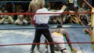 Foreman vs Frazier  2nd Round Knockout [upl. by Cedell]