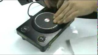 DJ TECH VTT 101 SCRATCH Close Up [upl. by Klinges405]