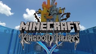 Minecraft Kingdom Hearts Hollow Bastion [upl. by Refinne]