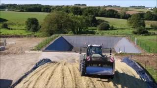 Ensilage de maïs à St Pol de Léon [upl. by Hoxie]