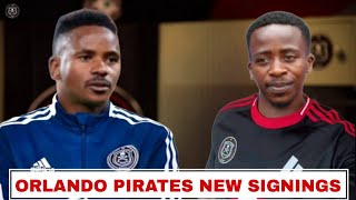 PSL TRANSFER NEWS Orlando Pirates New Signings for the Upcoming Campaign of 202425 [upl. by Ardnaed]