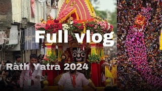 Ahmedabad Rath Yatra 2024 Vlog ahmedabad rathyatra jagannath [upl. by Nnod]