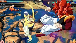 DRAGON BALL FighterZ SS4 Gogeta SSB Vegeta SS Goku vs SSB Vegeta Gogeta DBS Broly [upl. by Arba]