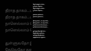 Thulluvadho Illamai 💖 Kudiyirundha koyil MGR Movie tamillyrics tms [upl. by Arabella496]