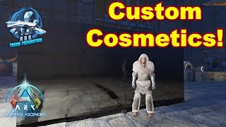 How to use the new Custom Cosmetics in Ark Ascended [upl. by Tare183]