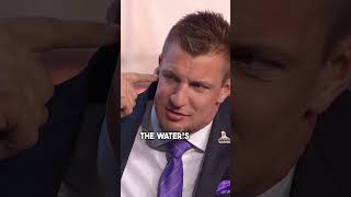 I Couldnt Hear Him 😂 gronk gronkowski foxsports [upl. by Curtice]