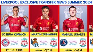 🚨 LIVERPOOL EXCLUSIVE TRANSFER NEWS 🔥🔥 SUMMER TRANSFER WINDOW 2024 FT ZUBIMENDI KIMMICH WHARTON [upl. by Royo117]