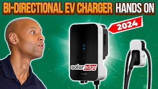 New SolarEdge Bidirectional EV Charger Hands On Review [upl. by Gracia]