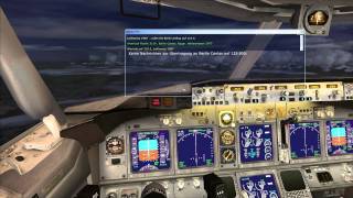 FSX HD 737800 Hamburg nach BerlinTegel deutsch part 34 [upl. by Yhtuv]