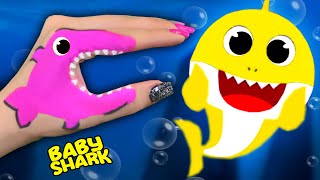 Baby Shark Doo Doo Doo  Baby Shark Makeup Song  High Five Kids Videos [upl. by Lalib346]