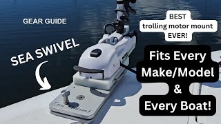 Trolling motor bracket 2024  Trolling Motor  sea swivel  Tackle Talk  Florida Sport Fishing TV [upl. by Yerffoeg785]