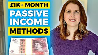 3 UNUSUAL PASSIVE INCOME BUSINESS IDEAS you can START TODAY to make £1k A MONTH [upl. by Sehguh603]