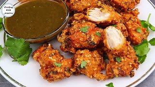 Perfect Chicken Pakora Recipe With Special Chutney Tips amp Tricks By Cooking With Passion Snacks [upl. by Uno]