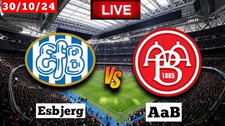 Esbjerg vs AaB  DBU Pokalen  Fifa Live Score Match 2024 [upl. by Ruhtra432]