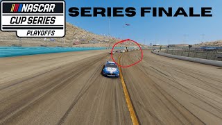 ERIK JONES TAKES FLIGHT  NASCAR Heat 5 Playoff Mode [upl. by Einnaj]