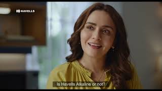 Havells Alkaline Water Purifiers  Sahi Paani Ka Sign Havells Alkaline  Bengali [upl. by Sivraj]