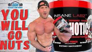 ENTERING CRAZY TOWN 🤡 Insane Labz Psychotic PreWorkout Review [upl. by Ayekat]