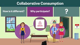 Collaborative consumption or the sharing economy explained in 4 minutes [upl. by Idur]