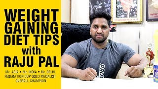 Weight Gain Diet  Raju Mr India  Bodybuilding  FitnessGuru [upl. by Eilsehc]