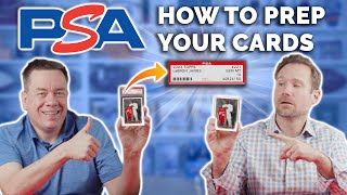 PSA Grading 5 Steps to Prep Your Cards for PSA in 2021 📦💰 [upl. by Flan]