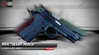 RIA Baby Rock 1911 A1 380 Review [upl. by Letnohc]