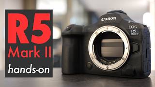 Canon EOS R5 Mark II HANDSON firstlooks review [upl. by Arlin]